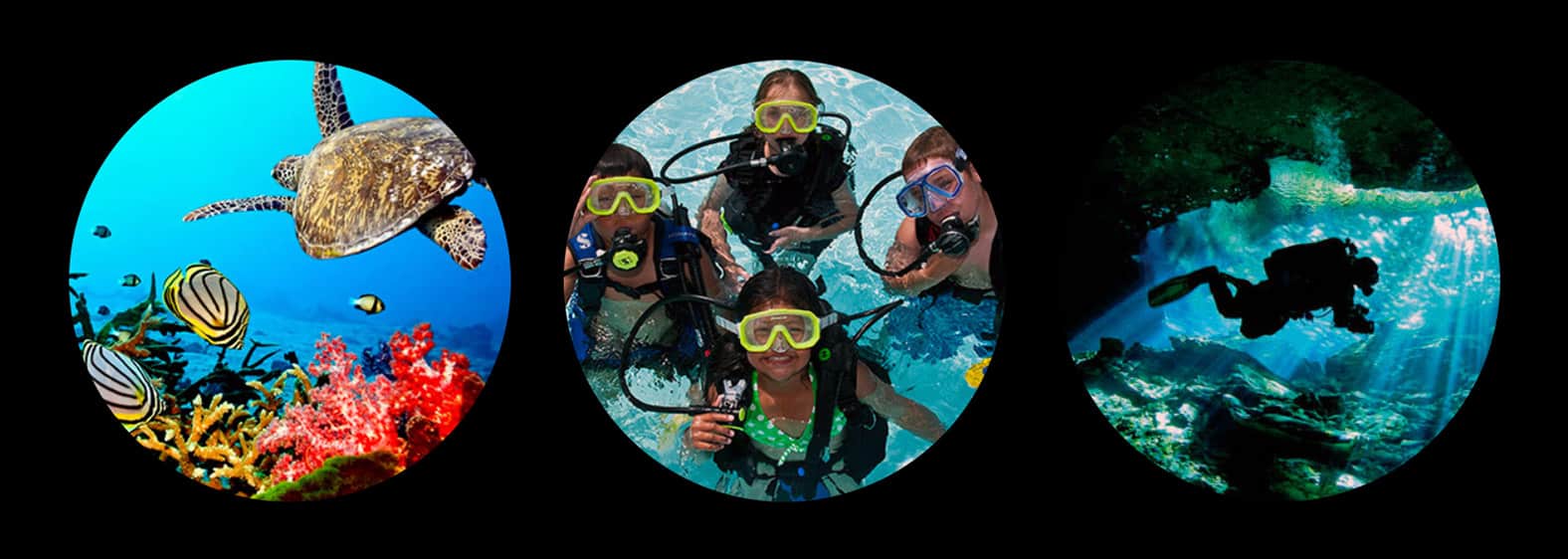 Cozumel Scuba School offers exceptional scuba training, scuba diving excursions, and other scuba activities at virtually every conceivable level, and for every possible interest.